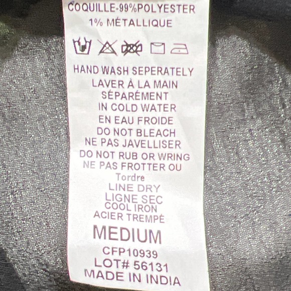 Elan Sincerely Stylish Blouse, Size Medium, New with Tags - Picture 9 of 9